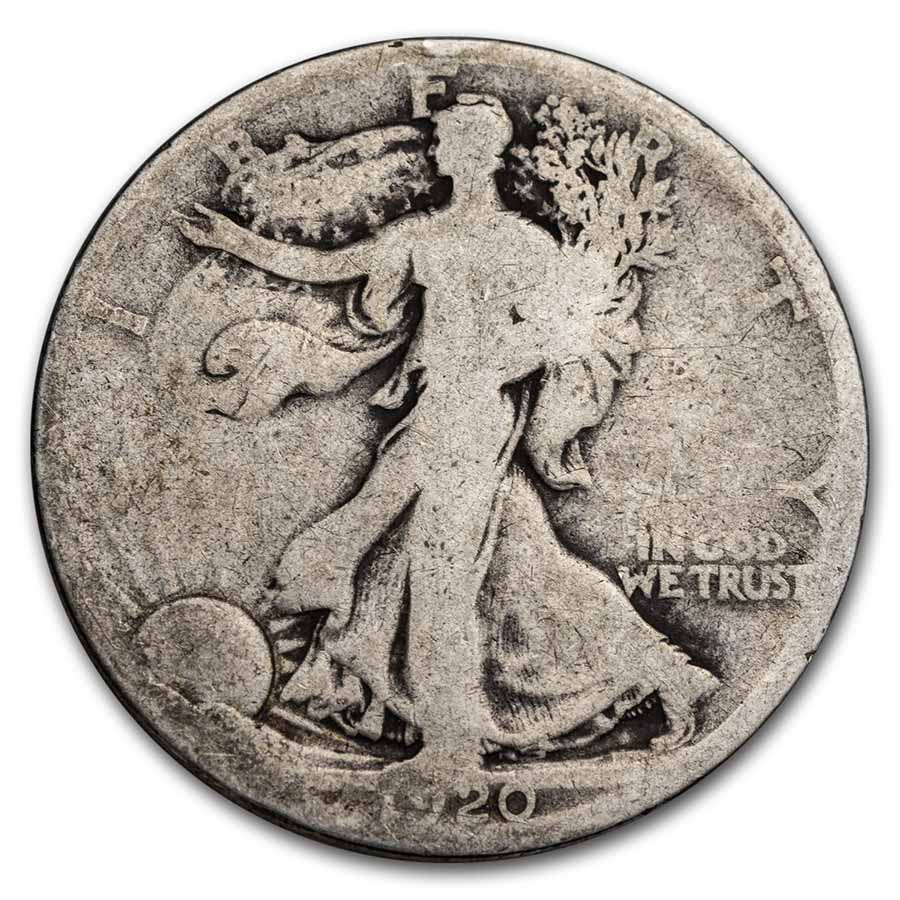1916-D Walking Liberty Half Dollar AG